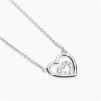 Collana Mabina Donna in Argento Diamante Lab Grown 0.09 Ct 553923 - 553923